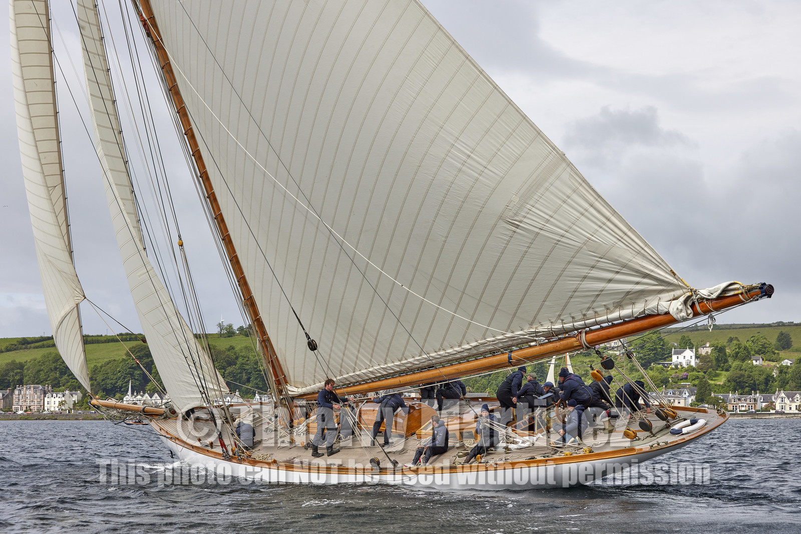 22_17006   © Thierry Martinez.FAIRLIE,SCOTLAND - UK 13th June 20222022 RICHARD MILLE FIFE REGATTA.Day 3;