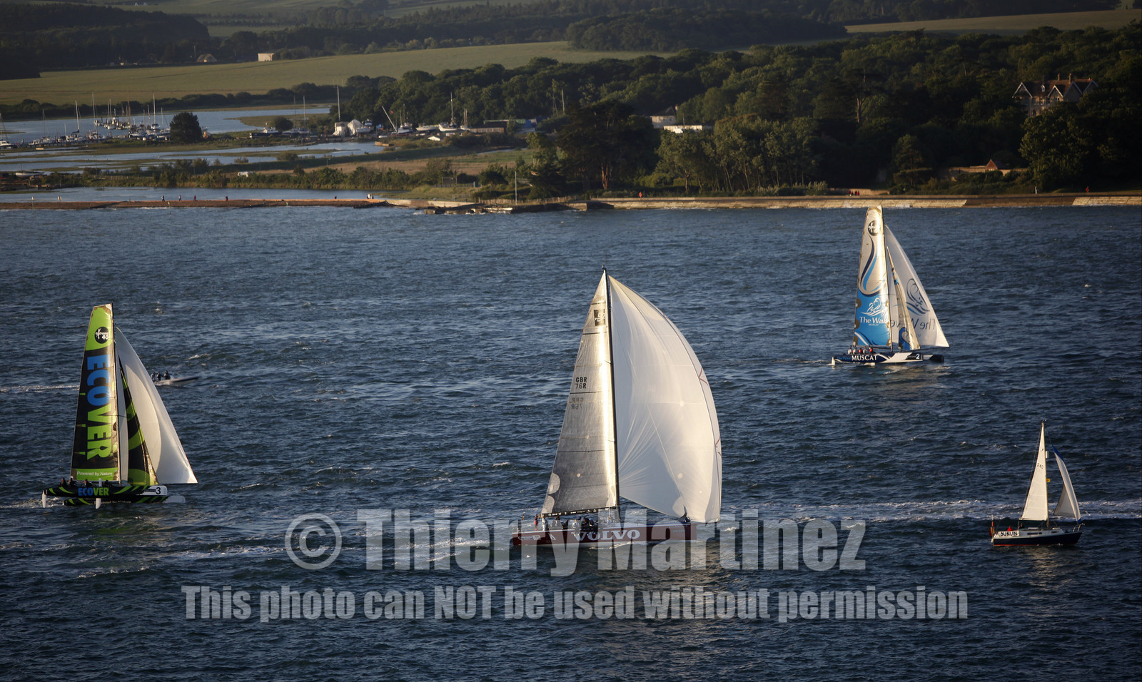 JP Morgan Asset Management Round The Island Race. 19 June 2010.