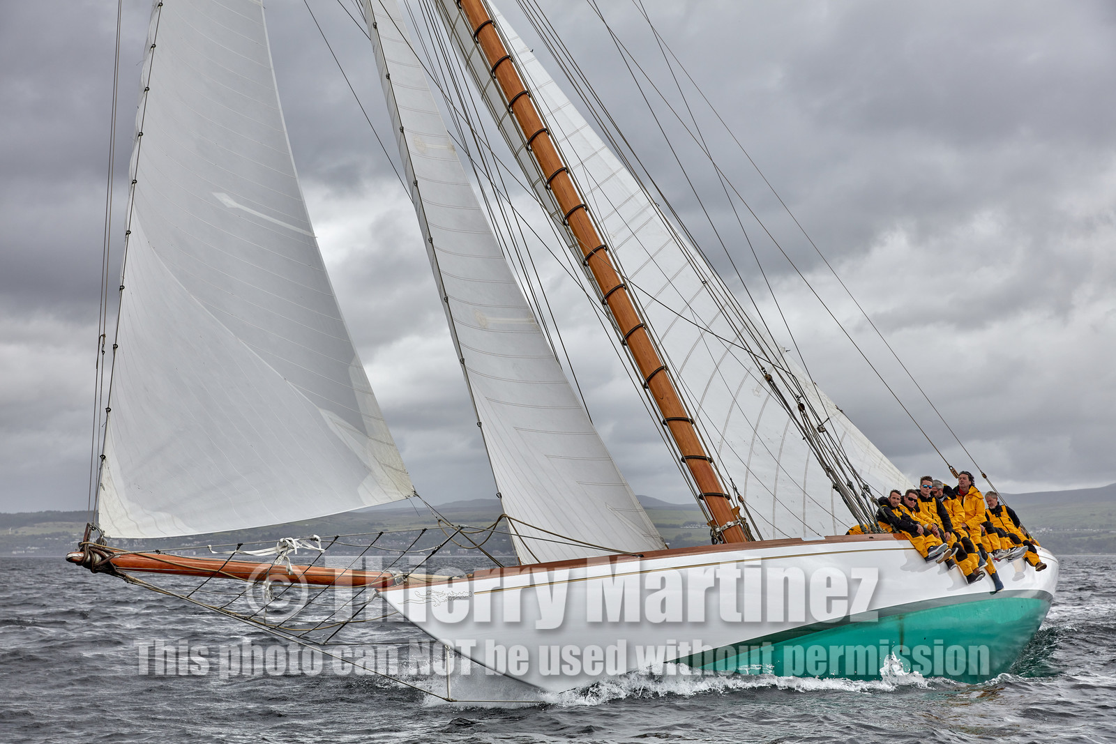22_17006   © Thierry Martinez.FAIRLIE,SCOTLAND - UK 13th June 20222022 RICHARD MILLE FIFE REGATTA.Day 3;