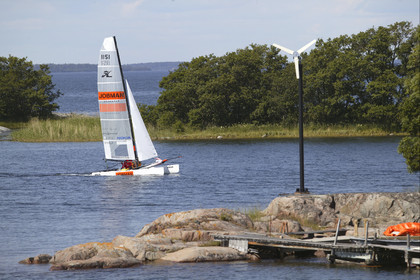 03_3167D © Th.Martinez,STOCKHOLM ARCHIPELAGO SWEDEN,8 07 03-Archipelago Raid (2003)  Day 2.Team JOBMAN Björn Österberg (SWE) & Björn Hansen (SWE)