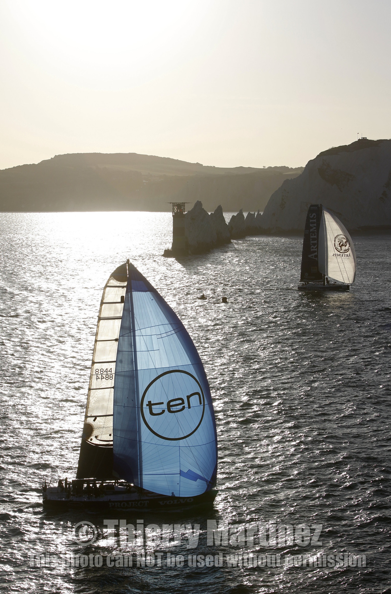 JP Morgan Asset Management Round The Island Race. 19 June 2010.