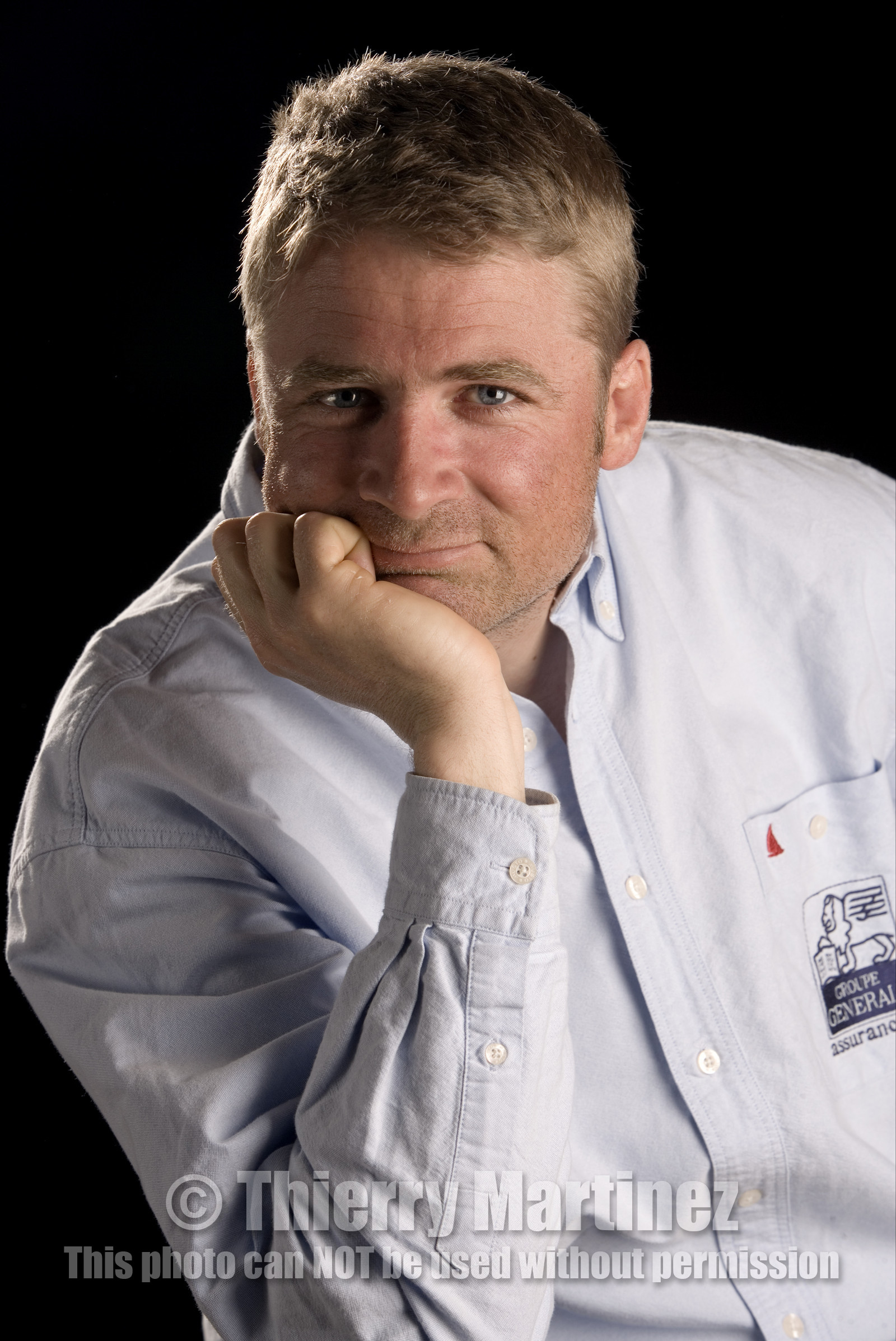 Yann Elies , skipper GENERALI IN STUDIO March 2006