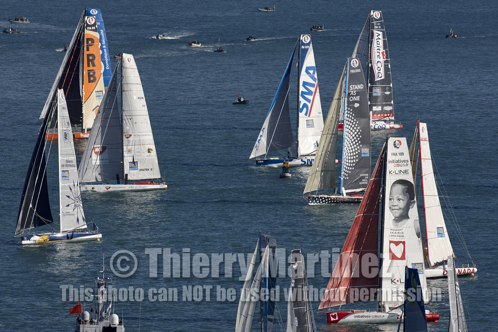 Départ Transat Jacques Vabre 2015.