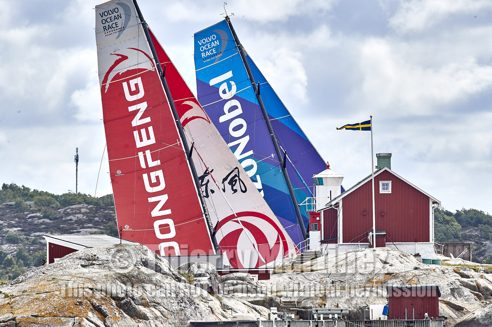 team AkzoNobel  in Volvo Ocean Race 2017-18.