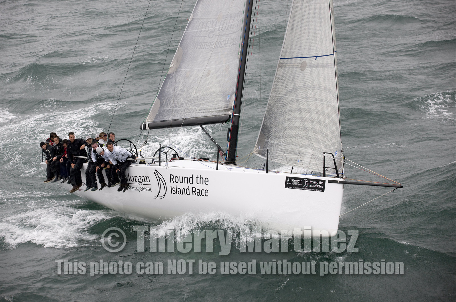 JP Morgan Asset Management Round The Island Race. 80th Anniversary race.