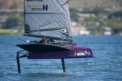 2013 US National International Moth - Kaneohe Bay - Hawaii -USA . 10-11 October 2013