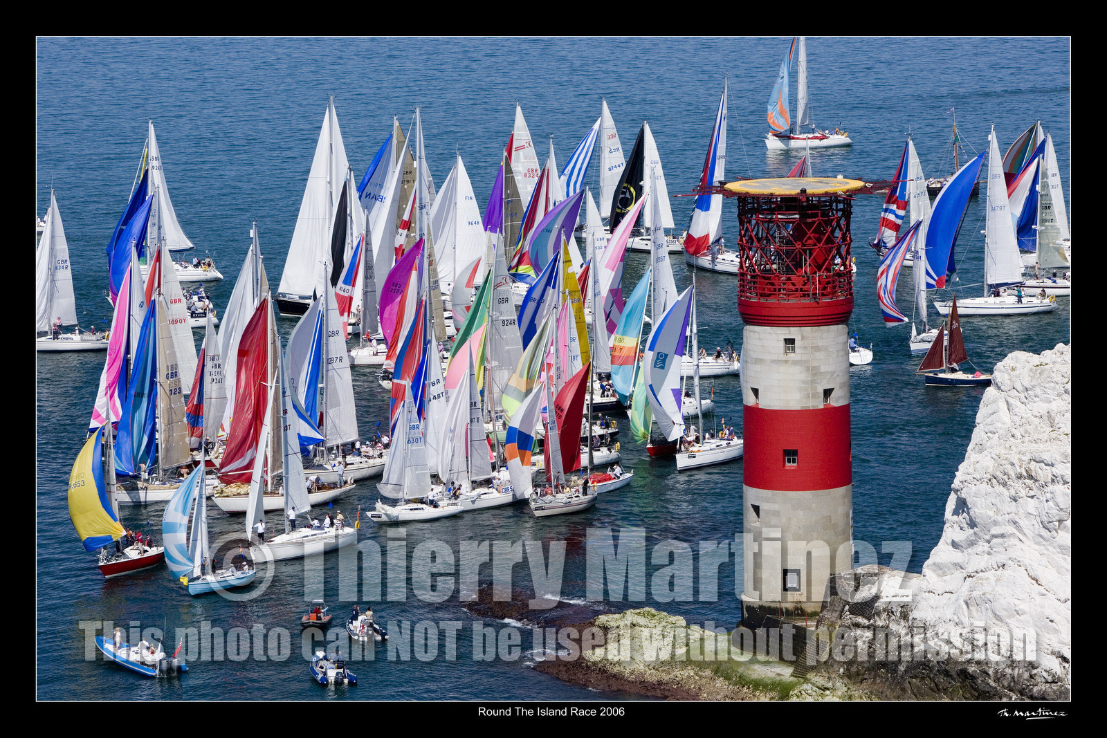 ROUND THE ISLAND RACE, ISLE OF WIGHT-UK . 3  June 2006.