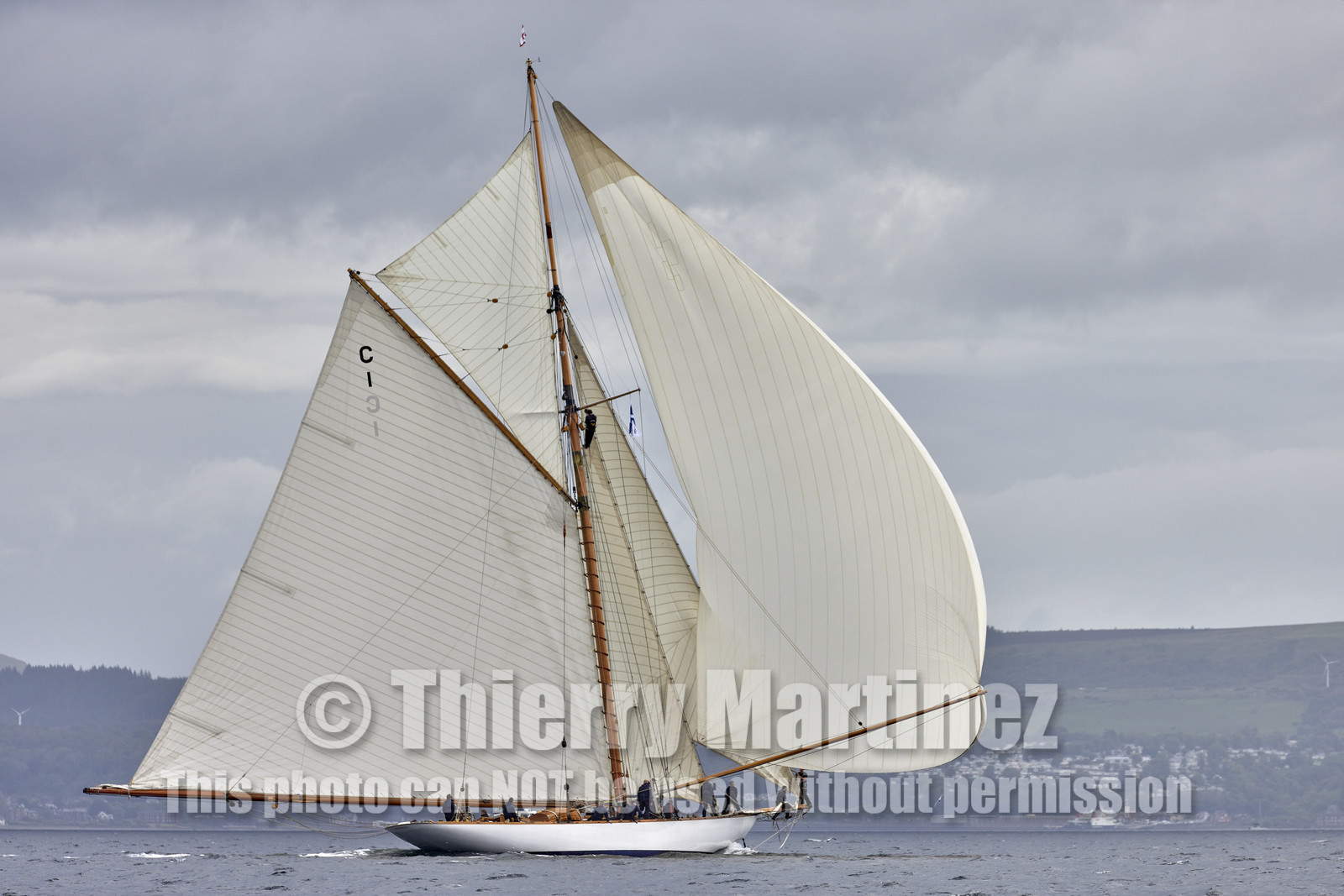 22_17006   © Thierry Martinez.FAIRLIE,SCOTLAND - UK 13th June 20222022 RICHARD MILLE FIFE REGATTA.Day 3;