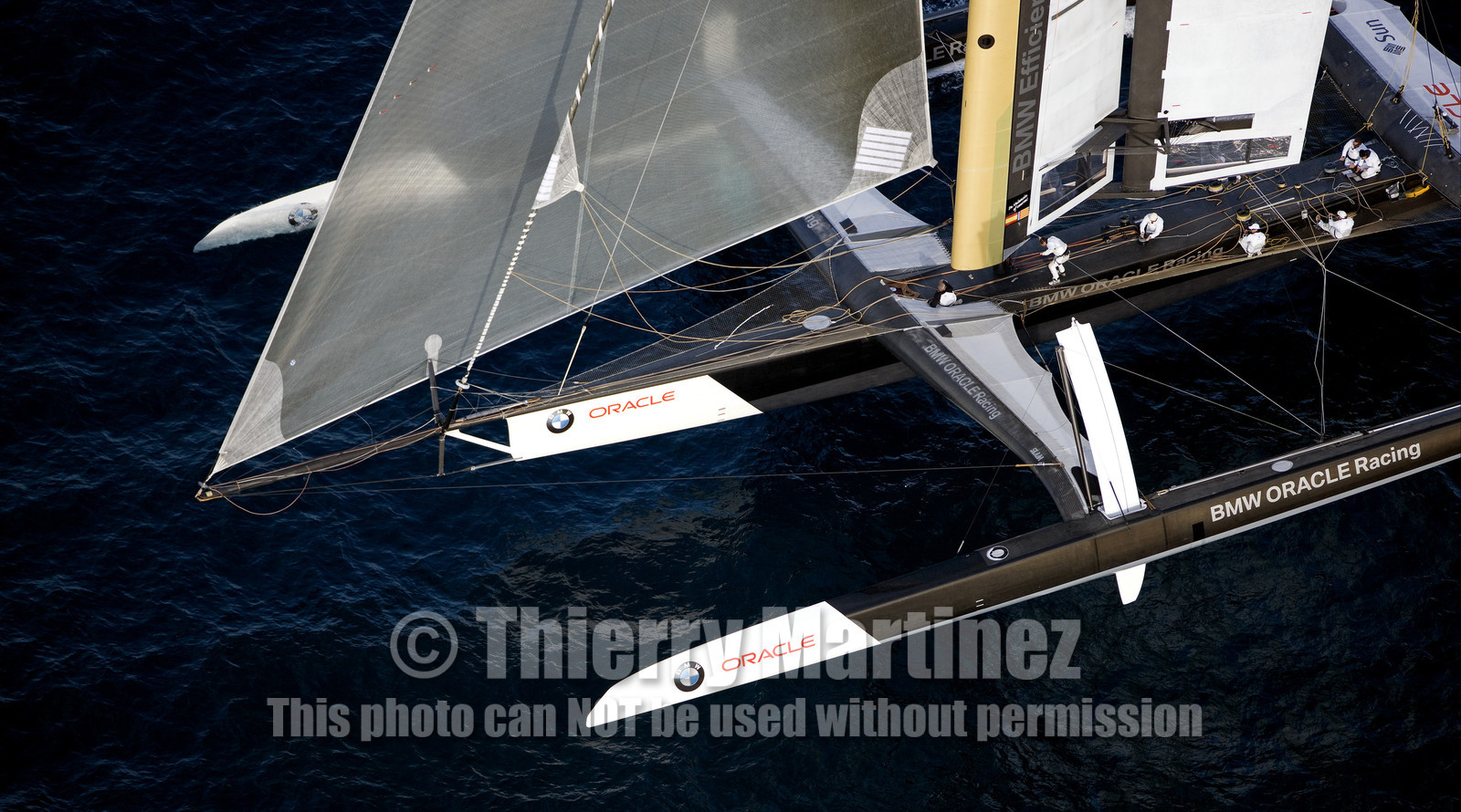 33rd  AMERICA'S CUP Valencia Spain, February 2010 - Defender:  ALINGHI (ALINGHI 5) vs Challenger : BMW Oracle Racing (USA 17)