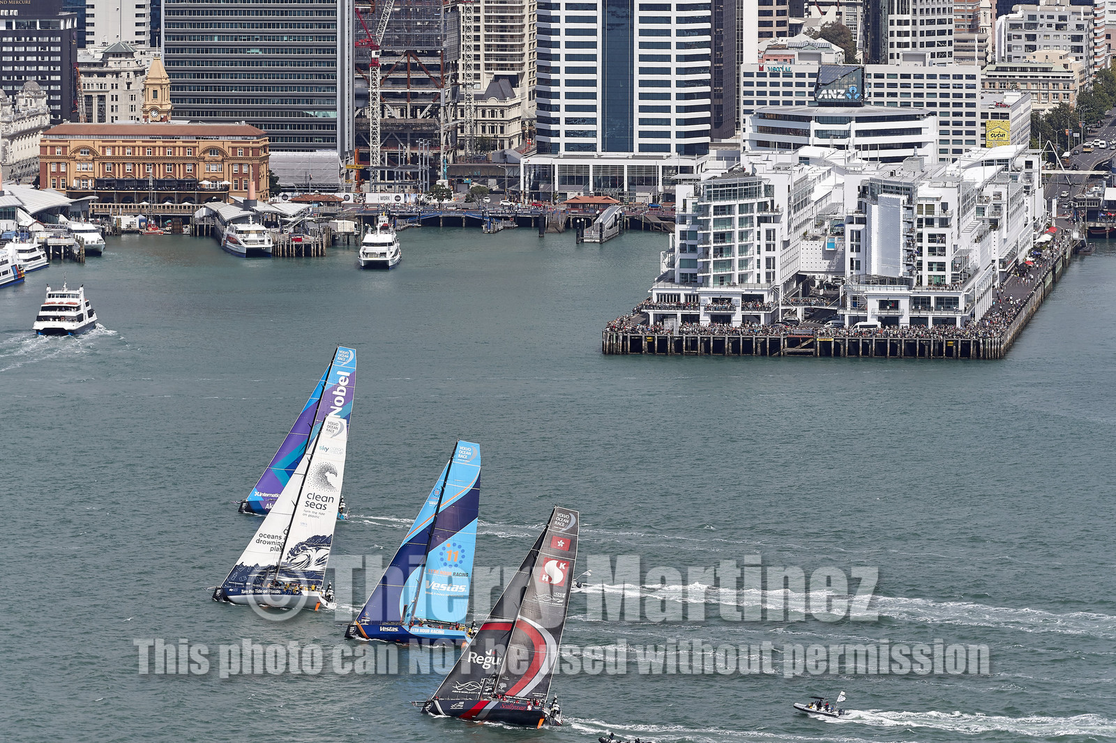team AkzoNobel  in Volvo Ocean Race 2017-18.
