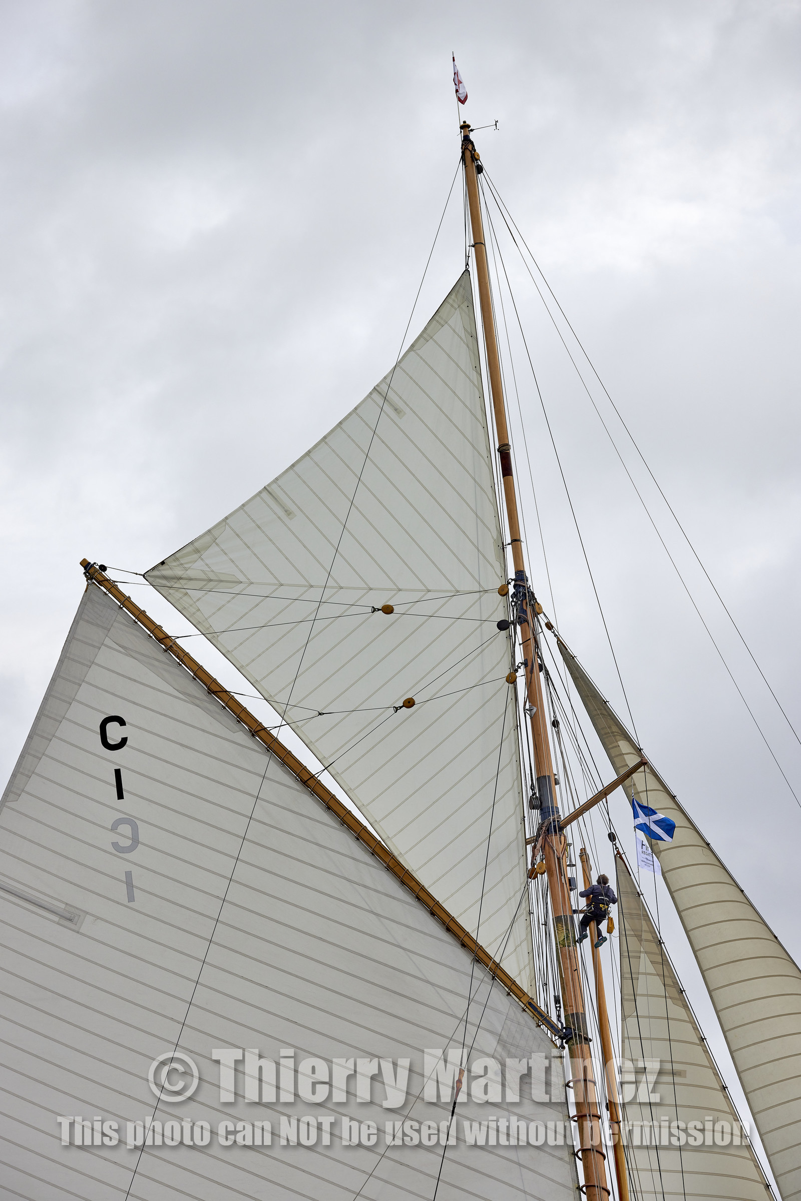 22_17006   © Thierry Martinez.FAIRLIE,SCOTLAND - UK 13th June 20222022 RICHARD MILLE FIFE REGATTA.Day 3;