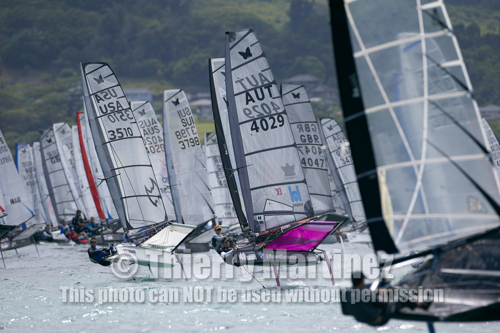 2013 US National International Moth - Kaneohe Bay - Hawaii -USA . 10-11 October 2013