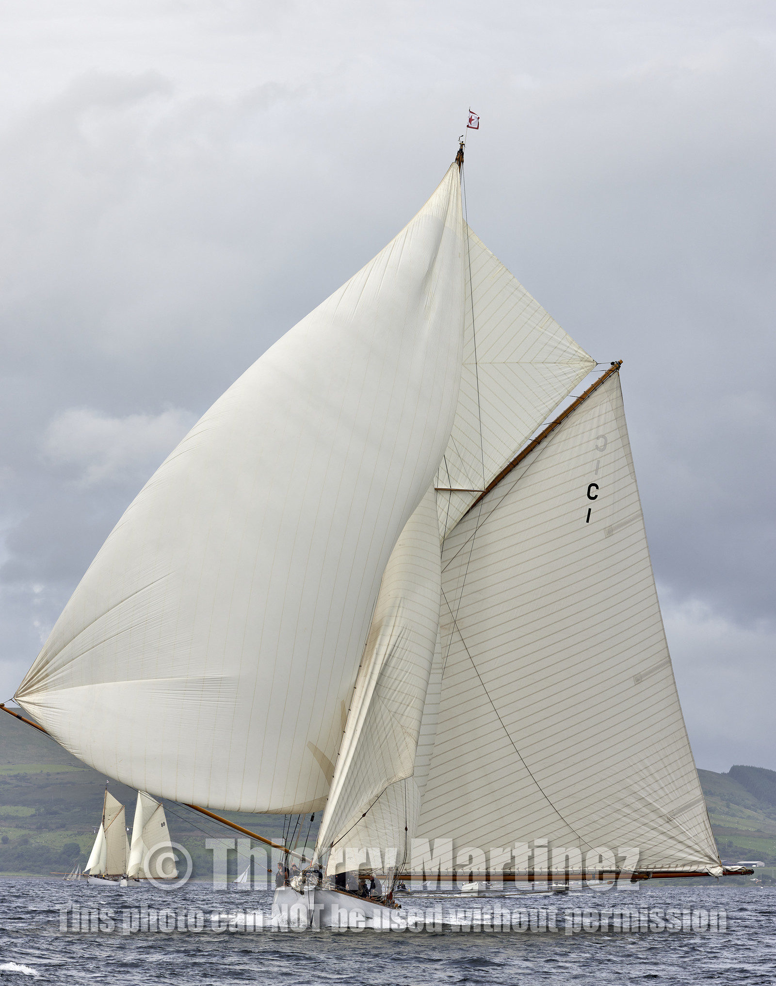22_17006   © Thierry Martinez.FAIRLIE,SCOTLAND - UK 13th June 20222022 RICHARD MILLE FIFE REGATTA.Day 3;