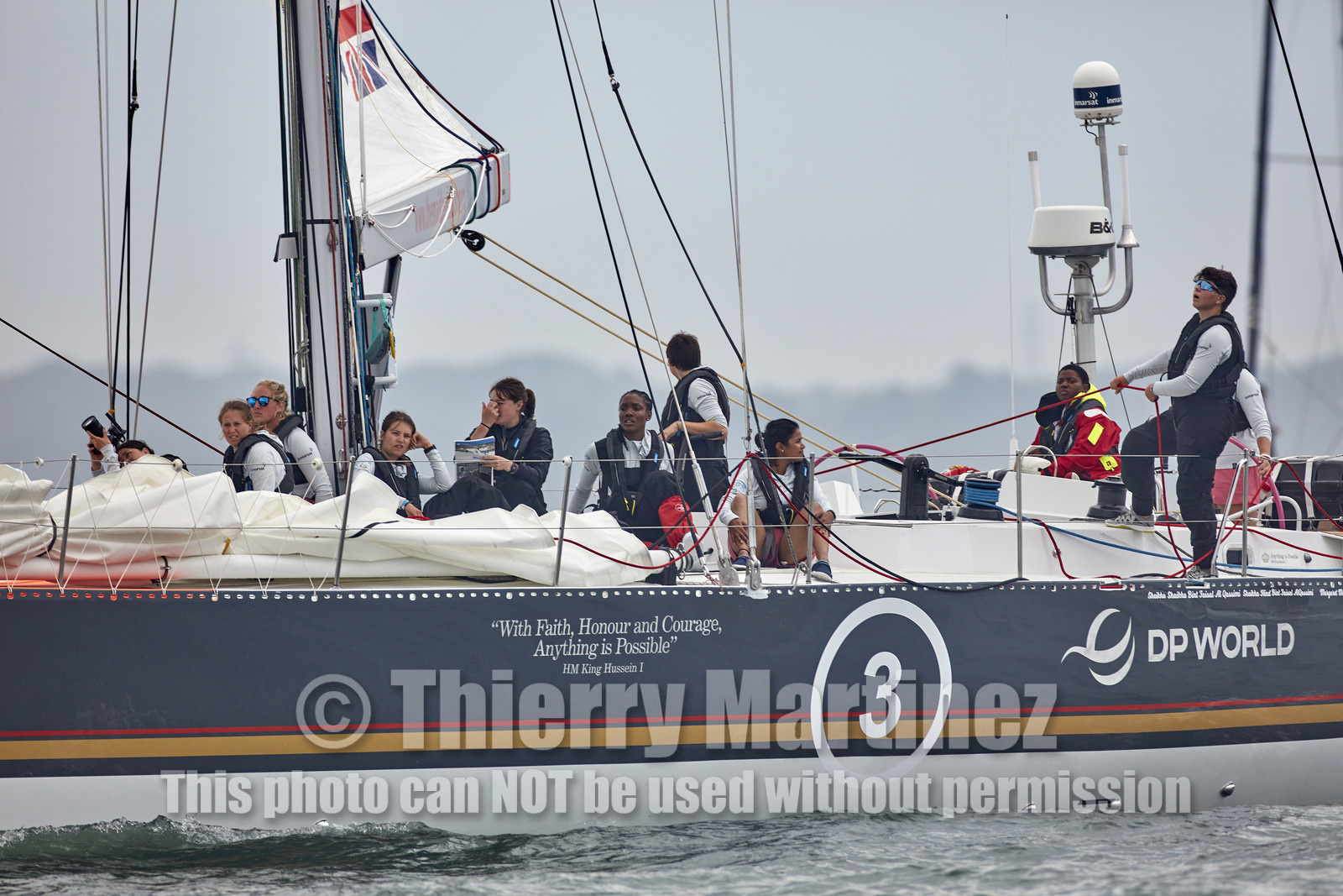 23_20347   © Thierry Martinez. SOUTHAMPTON,  - UK 10 septembre 2023.OCEAN GLOBE RACE 2023.Start Leg 1 : Southampton ( UK)   Cape Town ( South Africa)