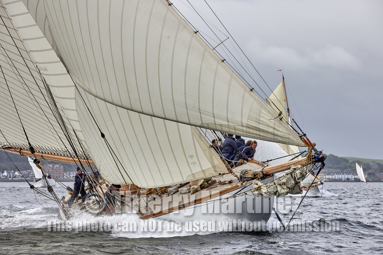 22_17006   © Thierry Martinez.FAIRLIE,SCOTLAND - UK 13th June 20222022 RICHARD MILLE FIFE REGATTA.Day 3;