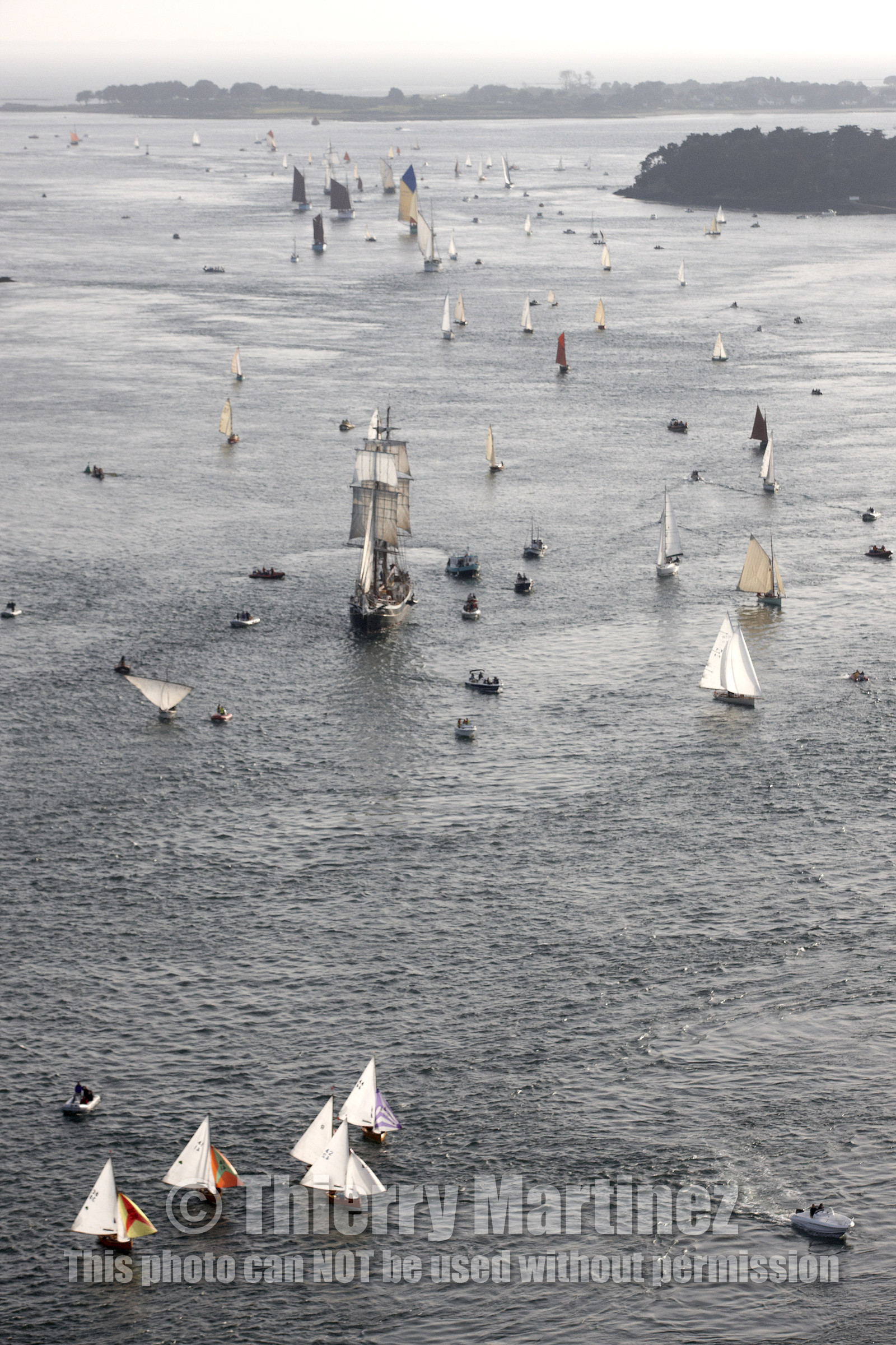 Semaine du Golfe 2015. Parade d'arrivée de la flotte.