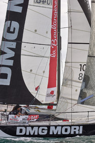 23_22087   © Thierry Martinez. LES SABLES D'OLONNE, 85 - FRANCE 25 septembre 2023.Départ MINI TRANSAT 2023. Départ du Dimanche 24 septembre retardé au Lundi 25 Sept .Les Sables d’Olonne (FRA)    Santa Cruz de la Palma ( Canaries)    St François ( Guadeloupe): 4050 NM.