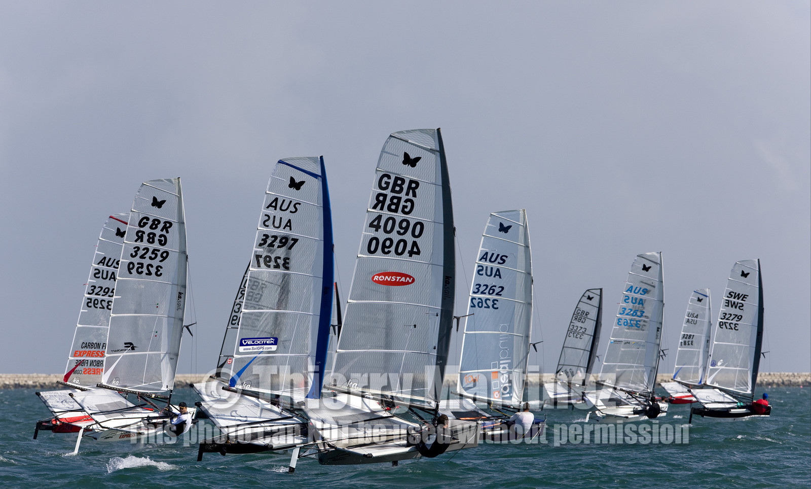 2008 Moth World. Weymouth-UK. 5 11 July 2008.