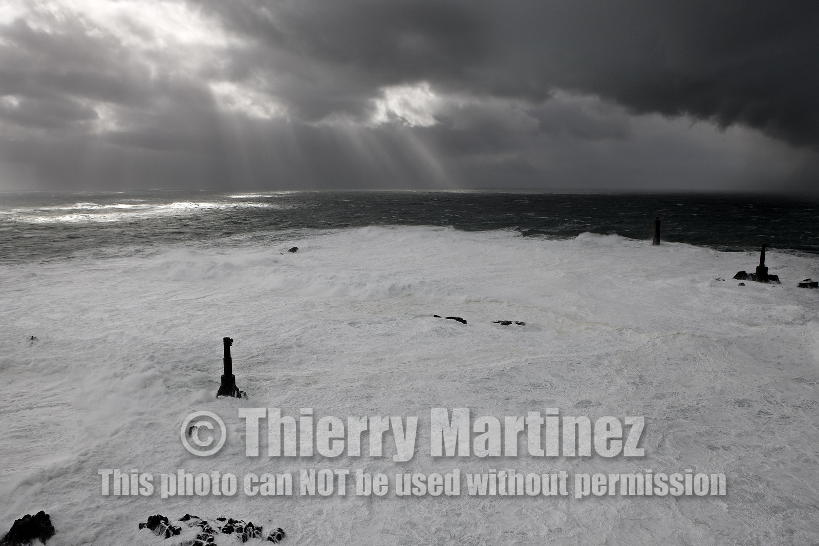 Tempête Ruth pointe Bretagne. 8 Fevrier 2014
