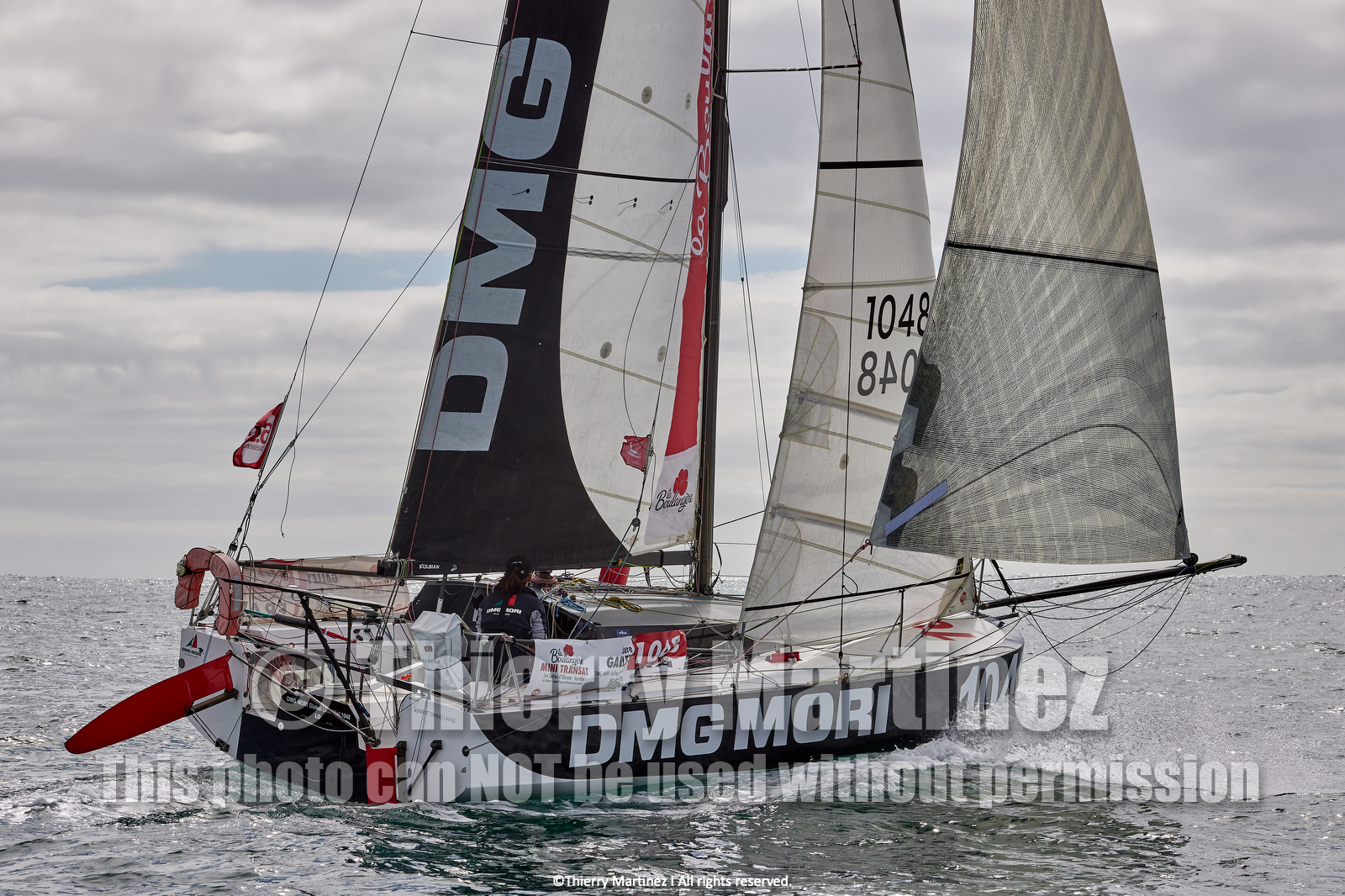 23_22077   © Thierry Martinez. LES SABLES D'OLONNE, 85 - FRANCE 25 septembre 2023.Départ MINI TRANSAT 2023. Départ du Dimanche 24 septembre retardé au Lundi 25 Sept .Les Sables d’Olonne (FRA)    Santa Cruz de la Palma ( Canaries)    St François ( Guadeloupe): 4050 NM.