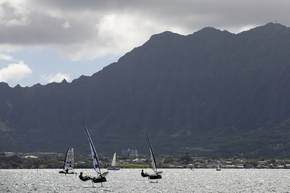 2013 McDOUGALL+McCONAGHY Moth Worlds - Kaneohe Bay - Hawaii -USA . October 2013