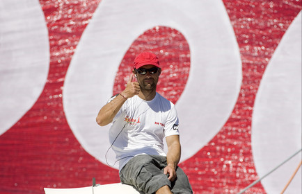 2010 ROUTE DU RHUM - LA BANQUE POSTALE . SOLO SAILING TRANSATLANTIC : ST MALO (FRA)   POINTE A PITRE-GUADELOUPE (FRENCH WEST INDIES). FINISH.