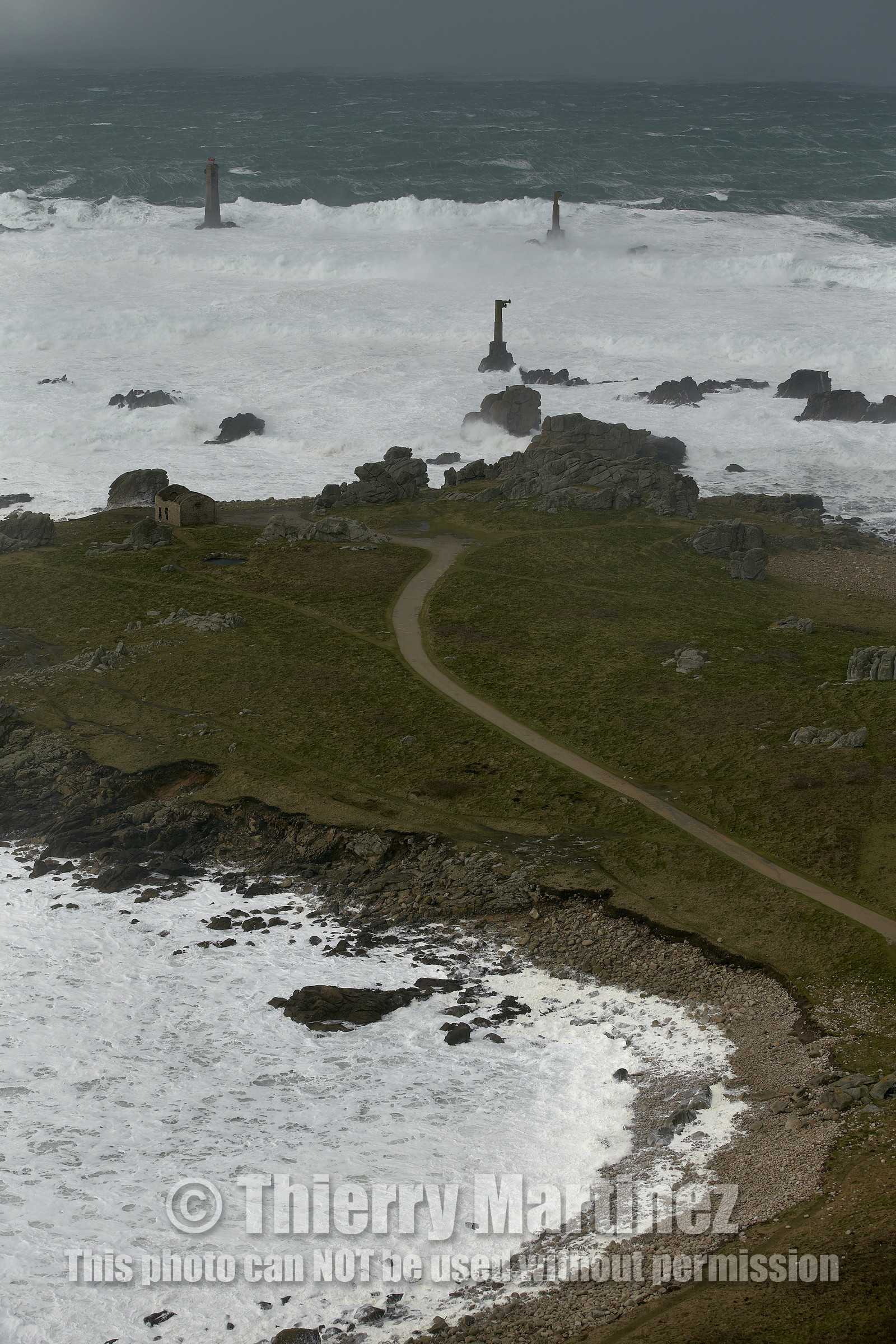 Tempête Ruth pointe Bretagne. 8 Fevrier 2014