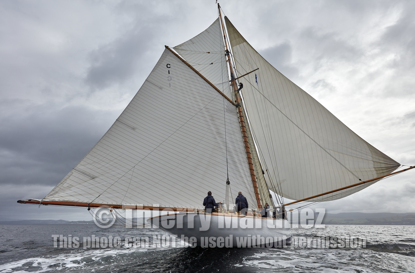 22_17006   © Thierry Martinez.FAIRLIE,SCOTLAND - UK 13th June 20222022 RICHARD MILLE FIFE REGATTA.Day 3;