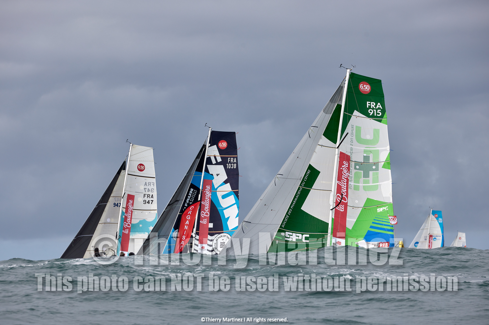 23_21985   © Thierry Martinez. LES SABLES D'OLONNE, 85 - FRANCE 25 septembre 2023.Départ MINI TRANSAT 2023. Départ du Dimanche 24 septembre retardé au Lundi 25 Sept .Les Sables d’Olonne (FRA)    Santa Cruz de la Palma ( Canaries)    St François ( Guadeloupe): 4050 NM.