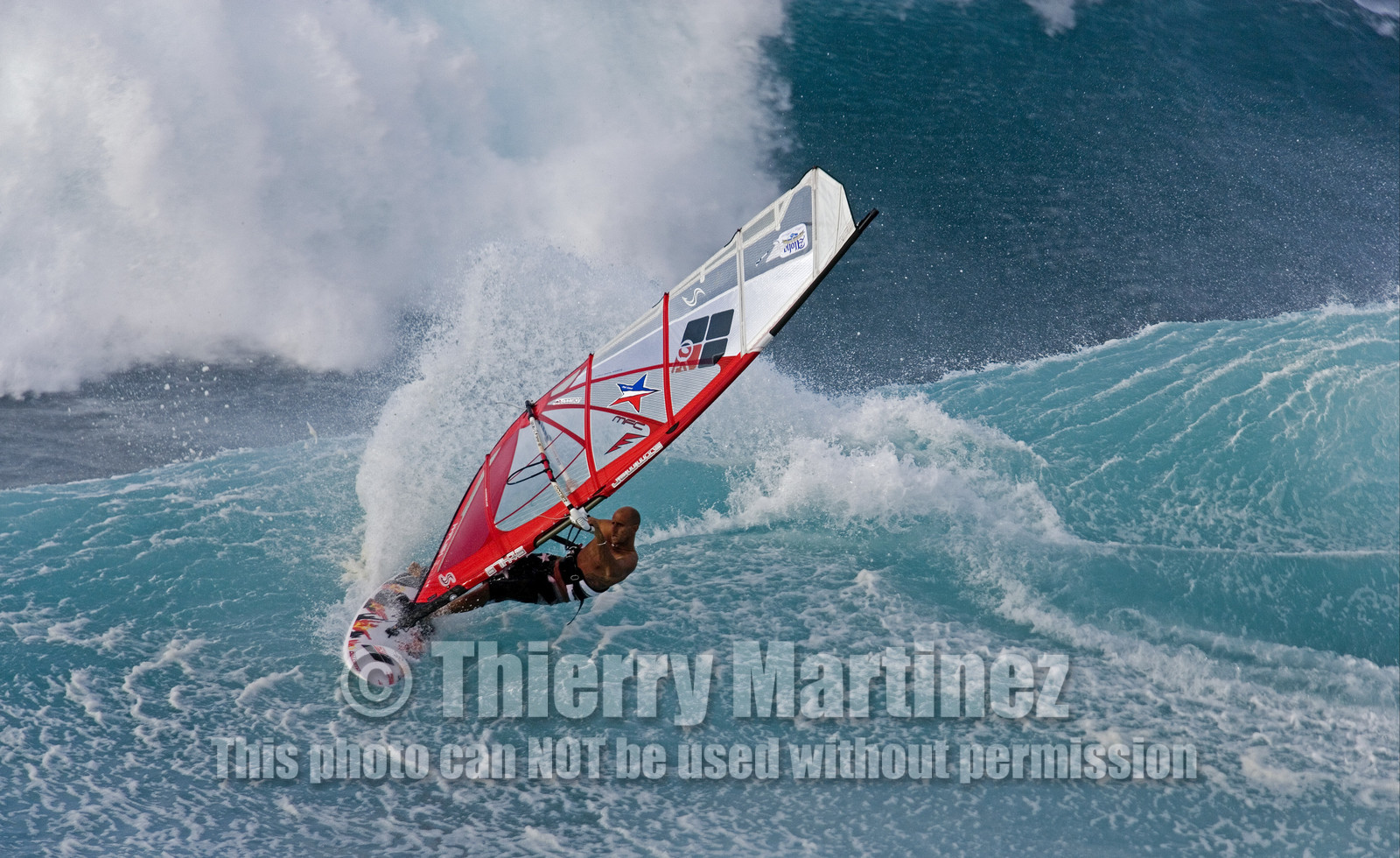 Ho'okipa beach HAWAII - USA . Jan 2007.