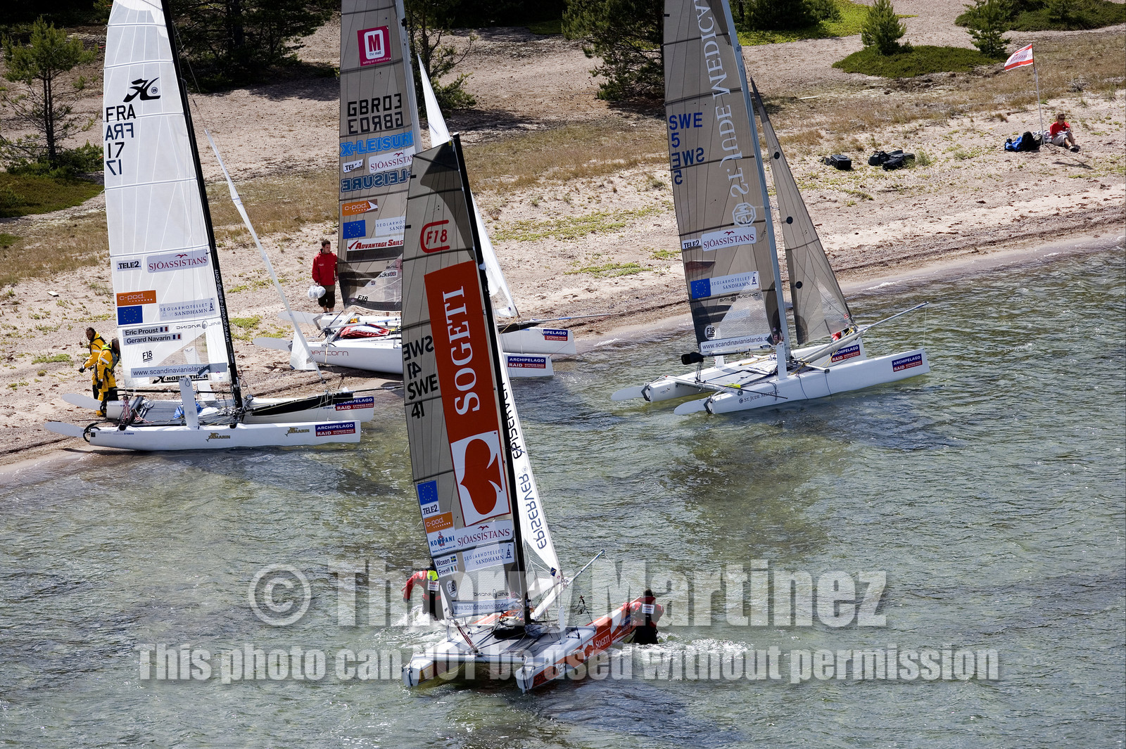 ©ThMartinez. NAGU, Finland, 28 JUNE 2006..Archipelago Raid 2006 (26-30 June 2006) Day 3-  .