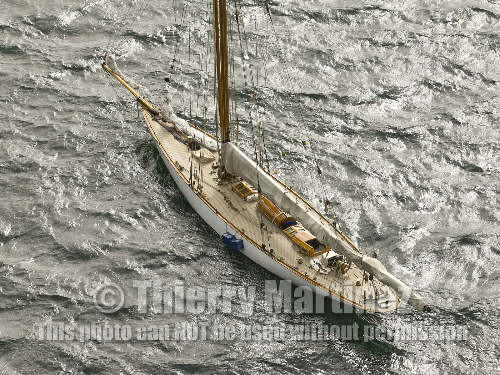 22_17006   © Thierry Martinez.FAIRLIE,SCOTLAND - UK 11th June 20222022 RICHARD MILLE FIFE REGATTA.Day 1. Race cancelled