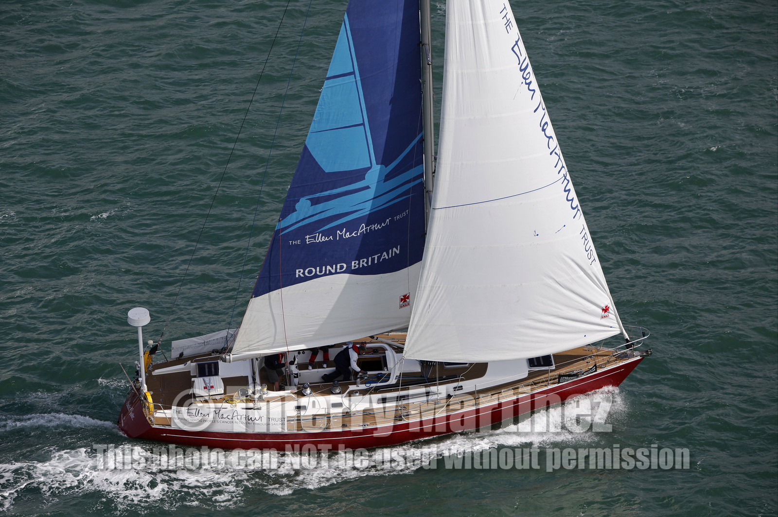 JP Morgan Asset Management Round The Island Race. 19 June 2010.