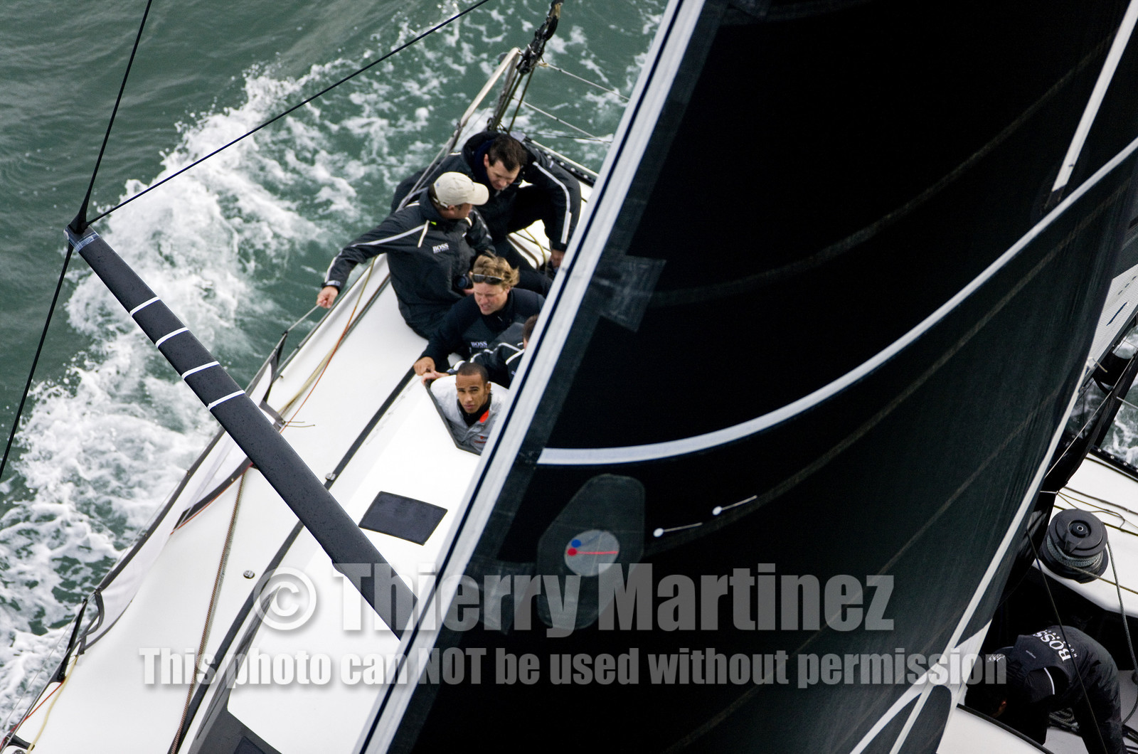 JP Morgan Asset Management Round The Island Race. 28 June 2008.