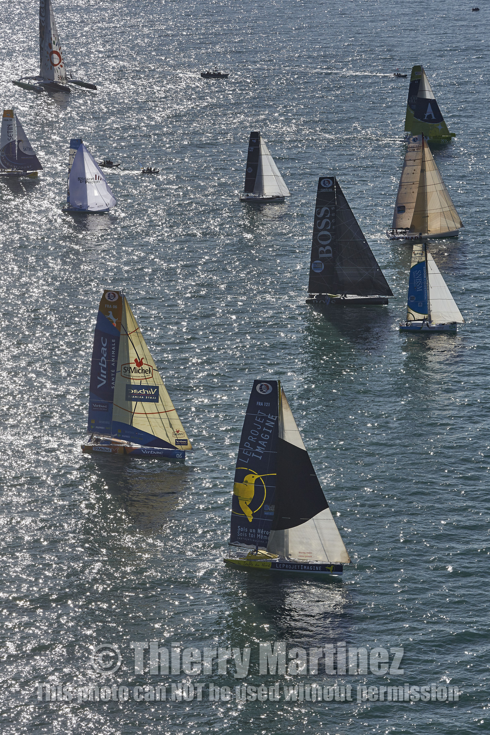 Départ Transat Jacques Vabre 2015.