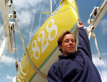 ©Thierry Martinez   Sea&Co..MINI TRANSAT 1997.  Thomas Coville (FRA) ZURICH.