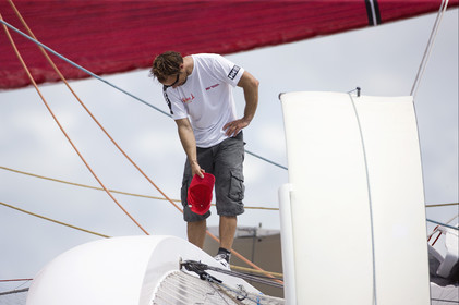 2010 ROUTE DU RHUM - LA BANQUE POSTALE . SOLO SAILING TRANSATLANTIC : ST MALO (FRA)   POINTE A PITRE-GUADELOUPE (FRENCH WEST INDIES). FINISH.