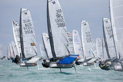 2015 McDougall + McConaghy Moth Worlds. Sorrento - VIC AUSTRALIA  . 6 16 January 2015. Organize by Sorrento Sailing Couta Boat Club.