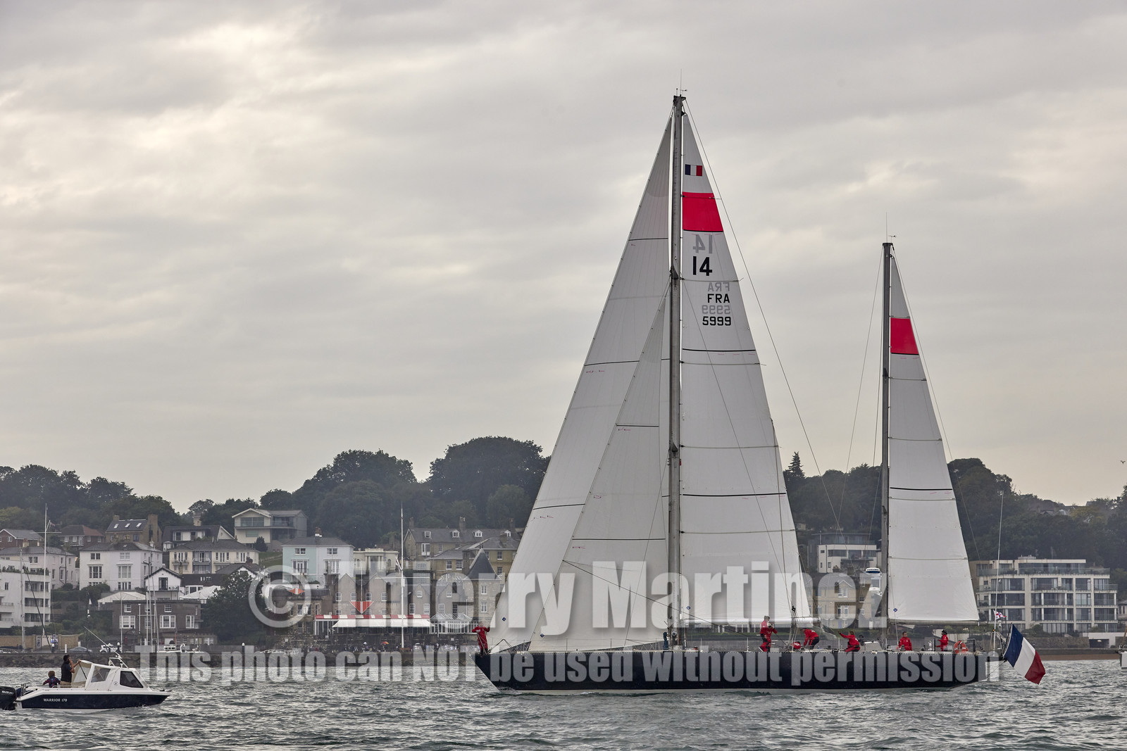 23_19510   © Thierry Martinez. SOUTHAMPTON,  - UK 10 septembre 2023.OCEAN GLOBE RACE 2023.Start Leg 1 : Southampton ( UK)   Cape Town ( South Africa)