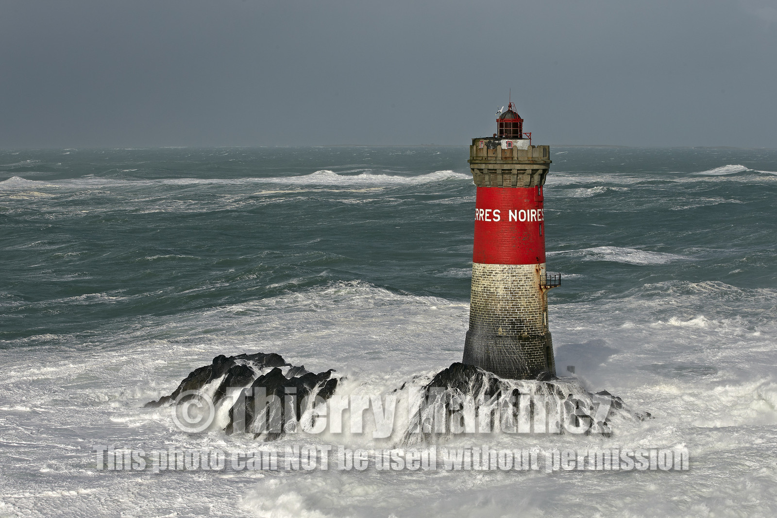 Tempête Ruth pointe Bretagne. 8 Fevrier 2014