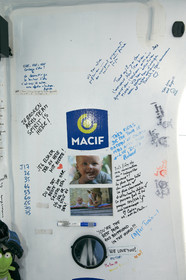 2012 13 VENDEE GLOBE. François Gabart (FRA) MACIF  Winner .