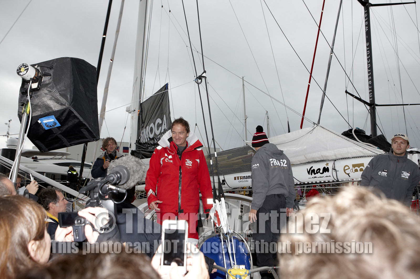 VENDEE GLOBE 2012 13 , Start  10 Nov 2012.