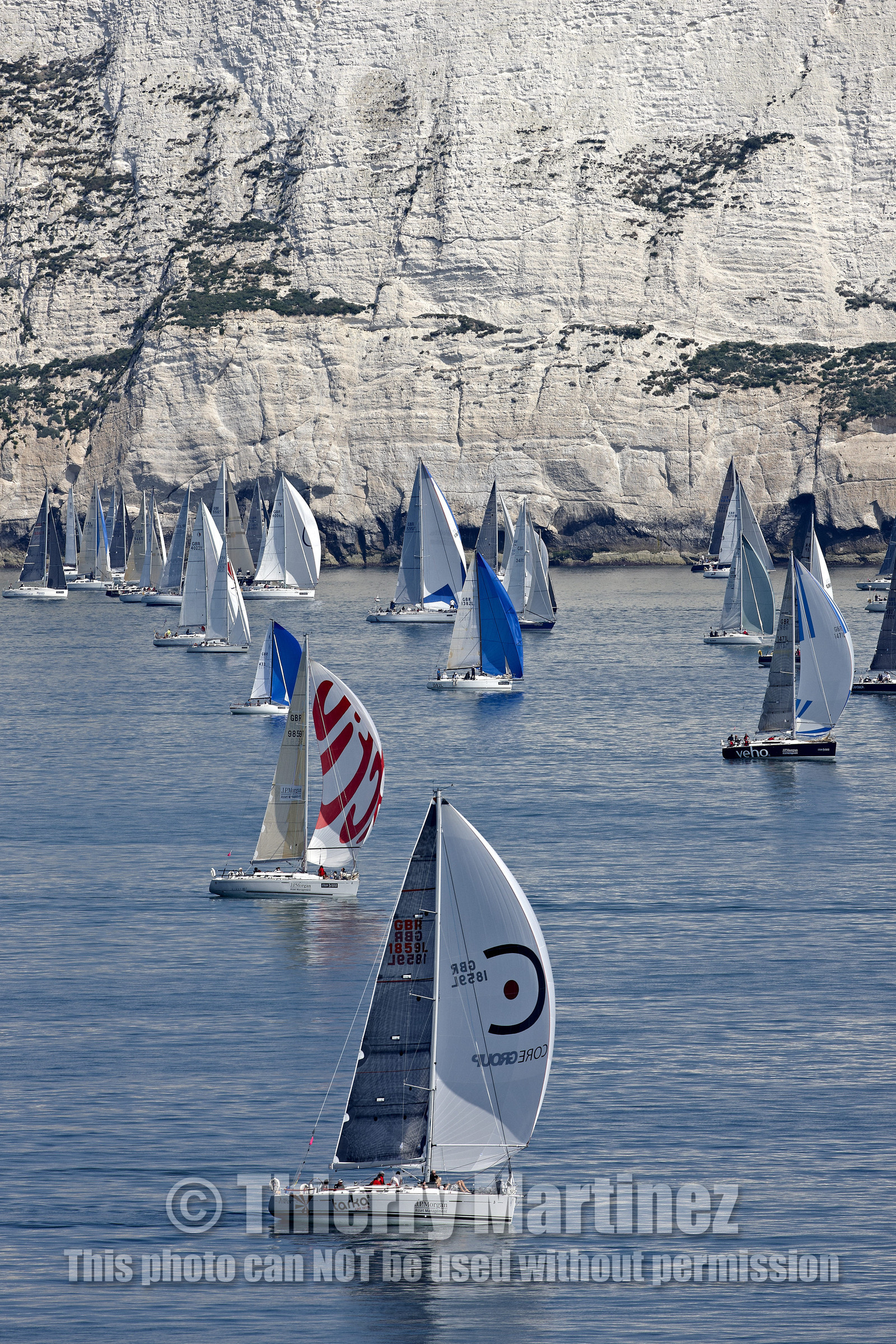 2014 JP Morgan Asset Management Round the Island Race .