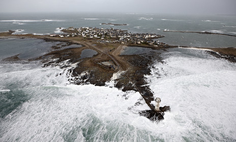 Tempête Ruth pointe Bretagne. 8 Fevrier 2014