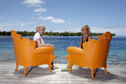 15_026689  ©ThMartinez Sea&Co.  RANGIROA - ARCHIPEL des TUAMOTU. POLYNESIE FRANCAISE .  8 Février 2015. .Le relais de Joséphine..