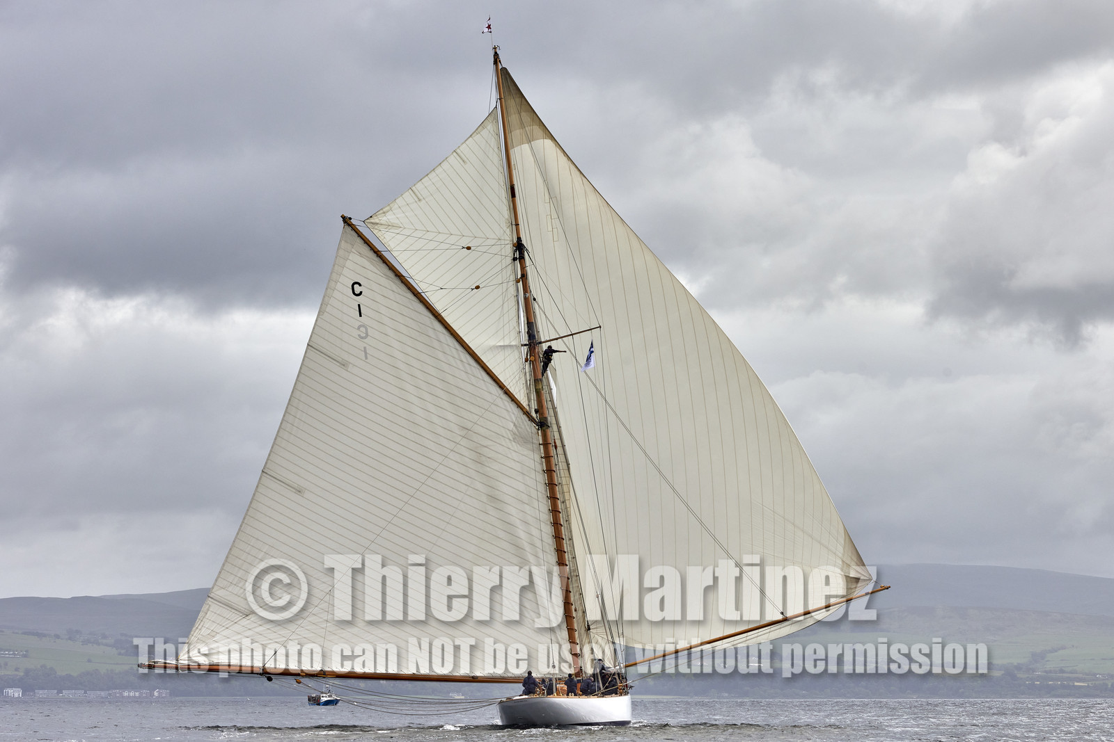 22_17006   © Thierry Martinez.FAIRLIE,SCOTLAND - UK 13th June 20222022 RICHARD MILLE FIFE REGATTA.Day 3;
