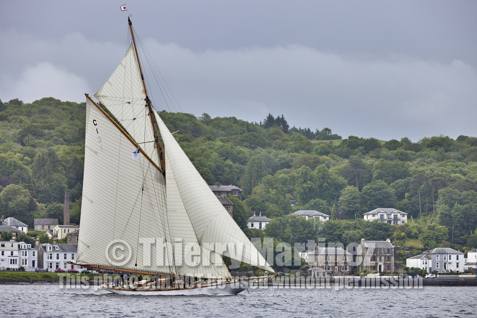 22_17006   © Thierry Martinez.FAIRLIE,SCOTLAND - UK 13th June 20222022 RICHARD MILLE FIFE REGATTA.Day 3;