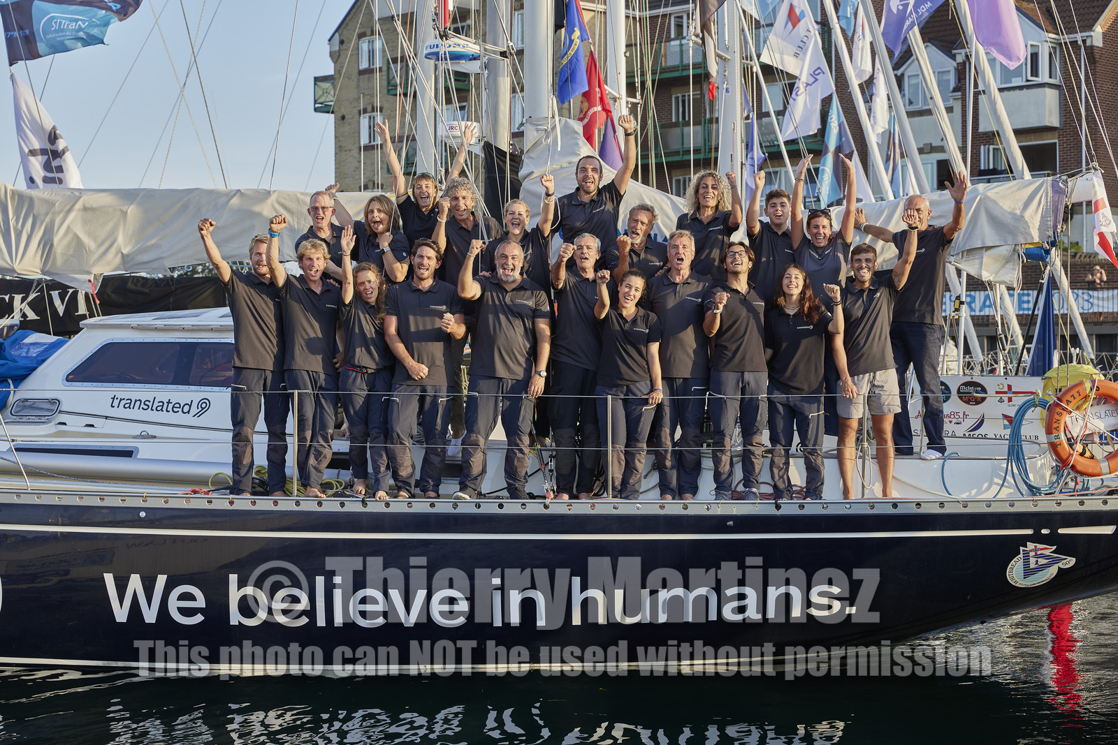 23_18725   © Thierry Martinez.SOUTHAMPTON,  - UK 9 septembre 2023.OCEAN GLOBE RACE 2023.Start Leg 1 Sunday 10th Sept 2023: Southampton ( UK)   Cape Town ( South Africa) - 6650NM.