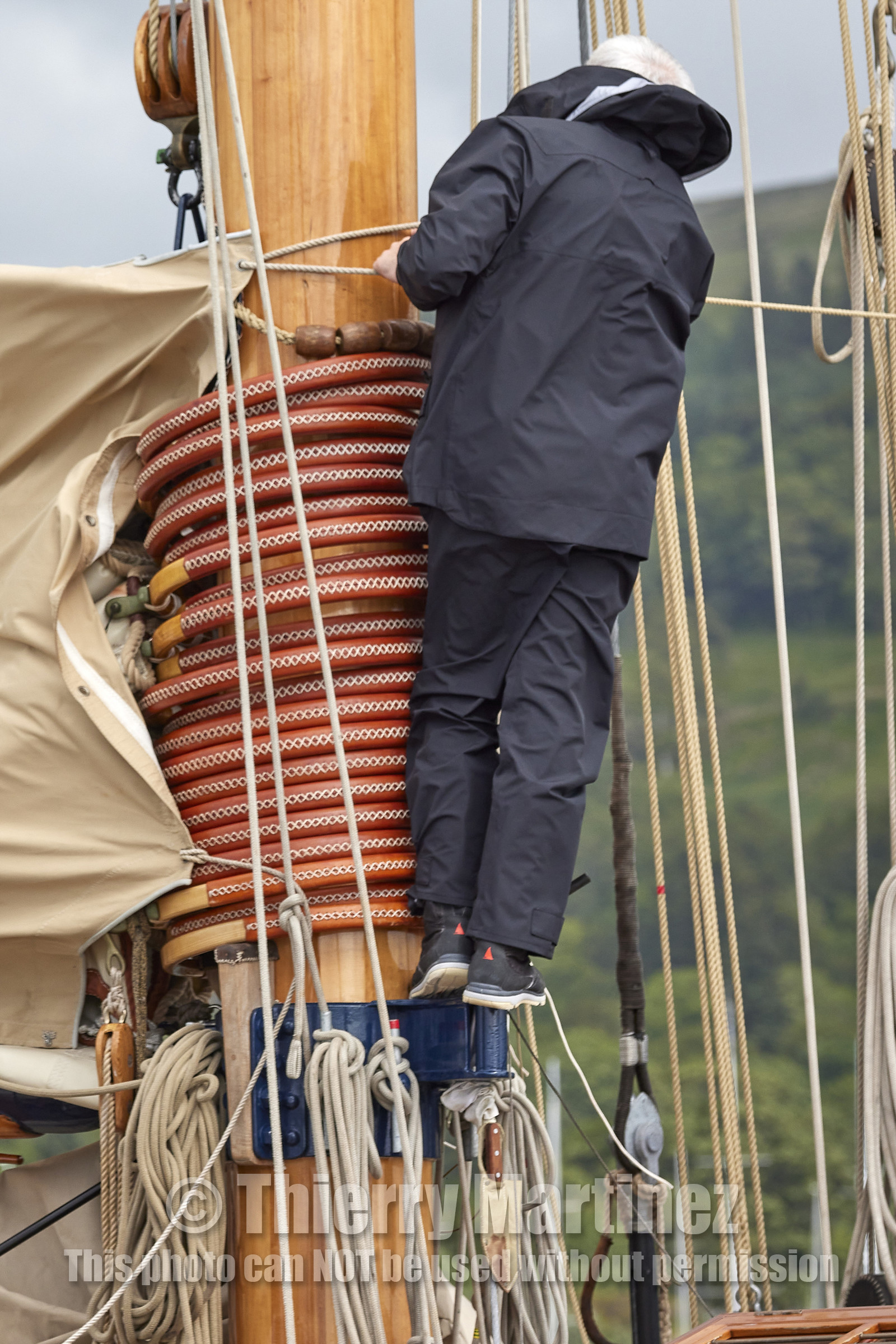 22_17130   © Thierry Martinez.FAIRLIE,SCOTLAND - UK 11th June 20222022 RICHARD MILLE FIFE REGATTA.Day 1. Race cancelled ,