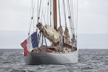 22_17006   © Thierry Martinez.FAIRLIE,SCOTLAND - UK 11th June 20222022 RICHARD MILLE FIFE REGATTA.Day 1. Race cancelled , too much wind…